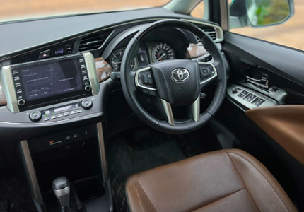 Innova Crysta Self Drive Car