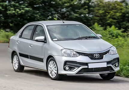 Etios Self Drive Car