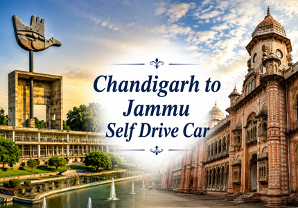 Chandigarh to Jammu Self Drive Car
