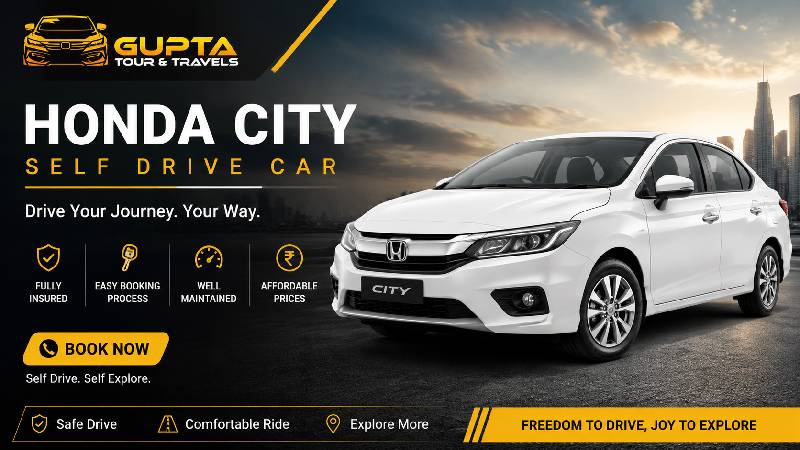 Choose Your Car. Start Your Adventure | Self Drive Cars | Gupta Tour & Travels